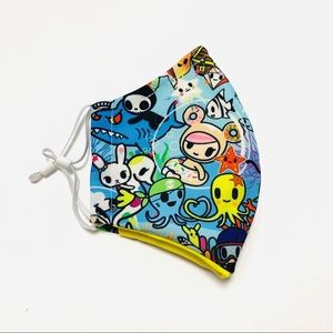 Tokidoki Sea Amo face mask